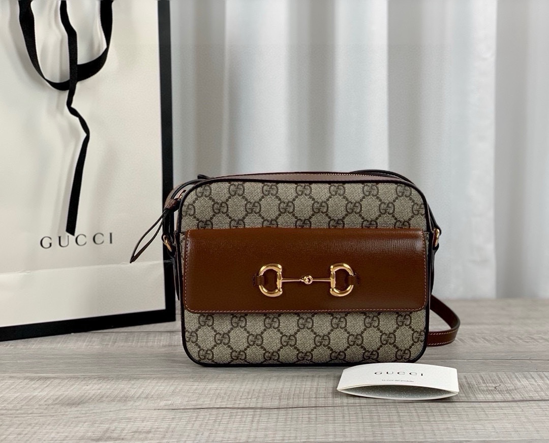 Túi Xách Sac Gucci Horsebit 1955 petite taille 645454 Màu Nâu