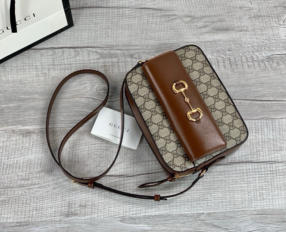 Túi Xách Sac Gucci Horsebit 1955 petite taille 645454 Màu Nâu