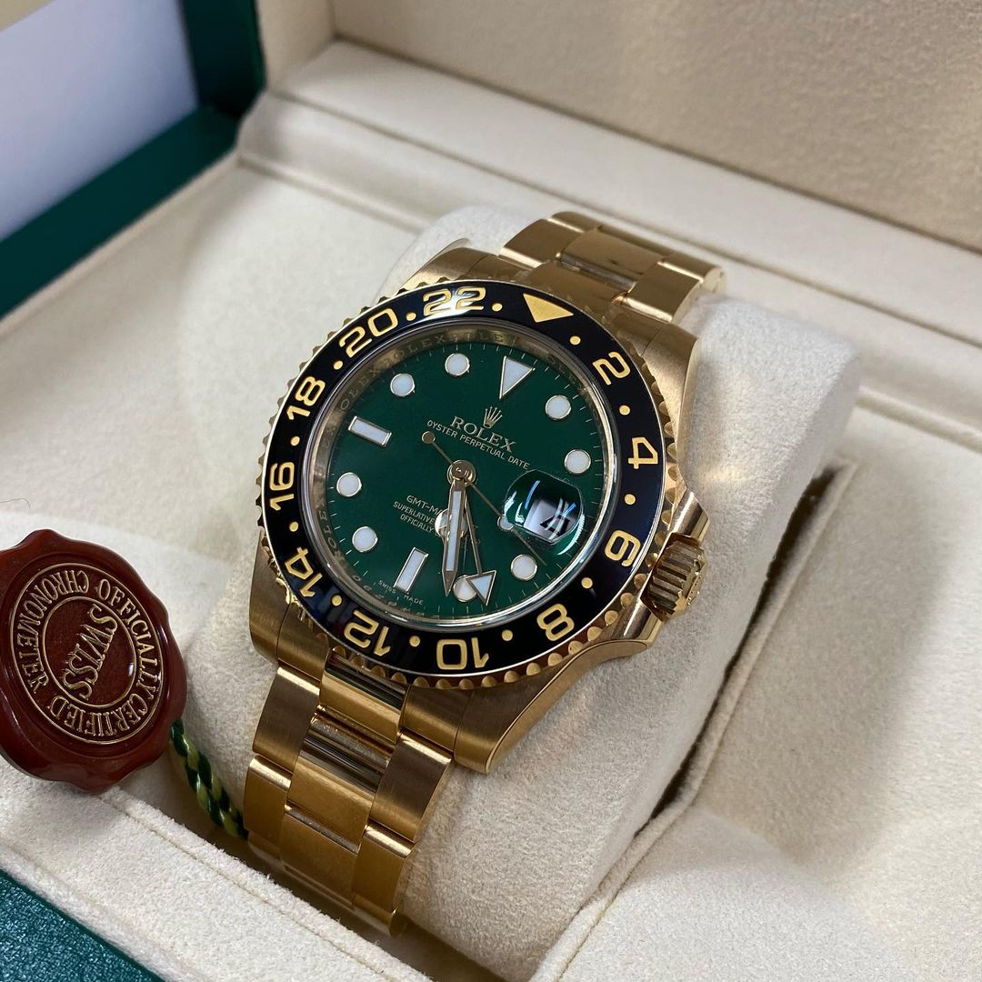 Rolex GMT-Master II 116718-LN-78208 Green Disc Watch