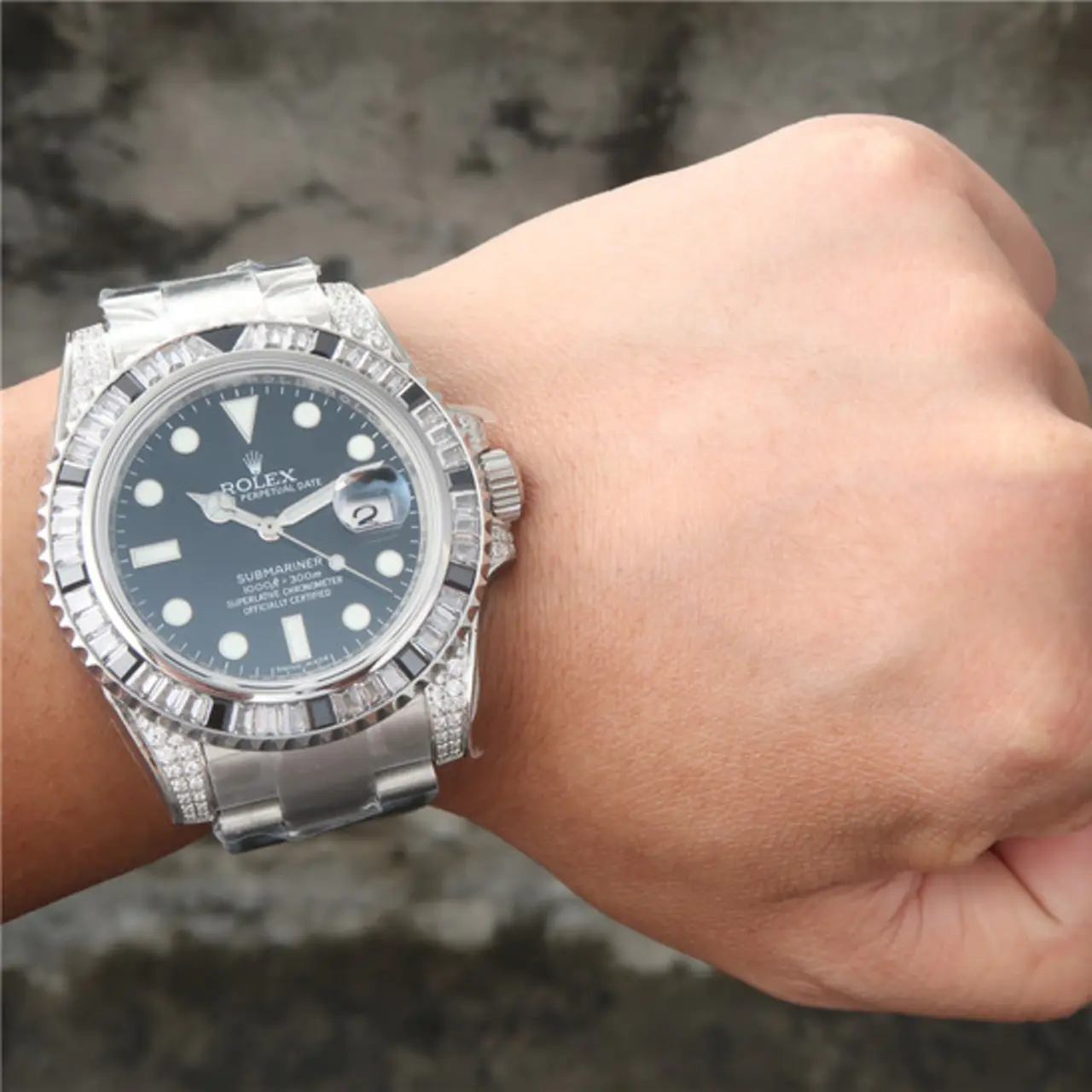 SUBMARINER BLACK DIAMOND 40mm