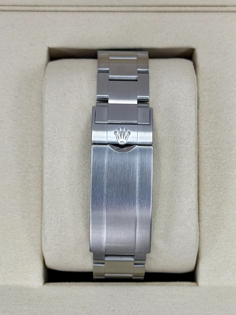 【Super Clone】Rolex Submariner 41mm No Date Stainless Steel Black Dial Black Bezel - 124060