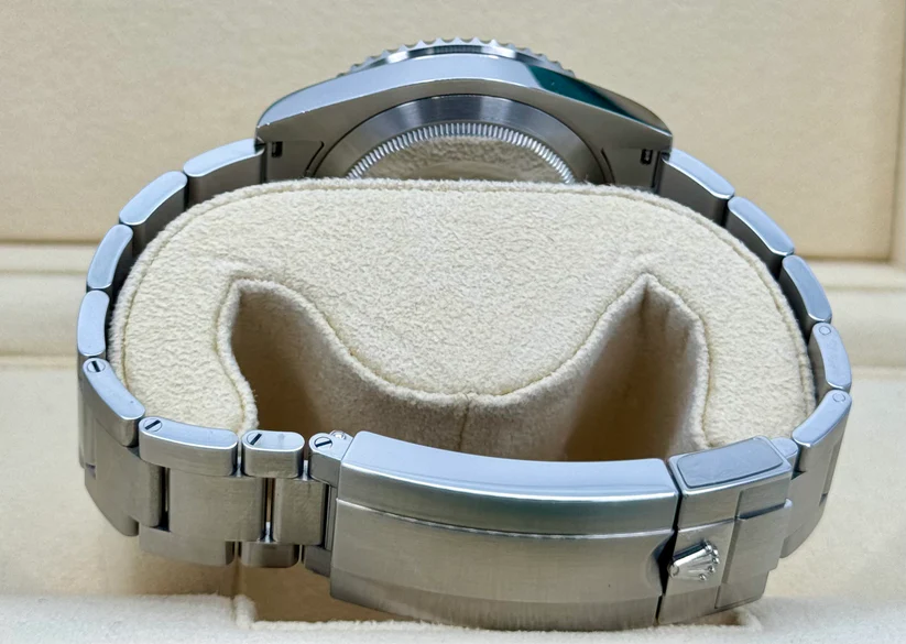 【Super Clone】Rolex Submariner 41mm No Date Stainless Steel Black Dial Black Bezel - 124060