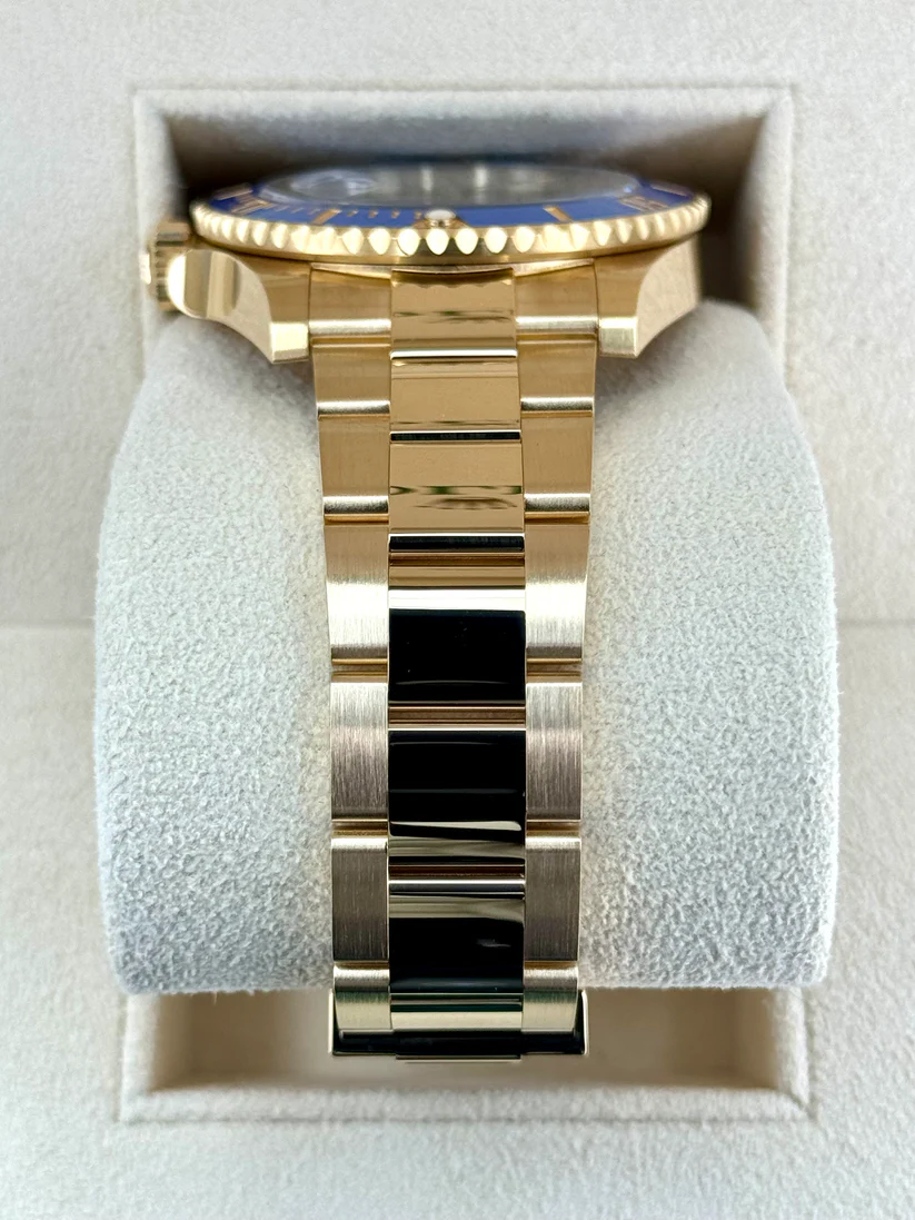 【Super Clone】Rolex Submariner 41mm 126618lb-0002 Blue Dial Yellow Gold Oyster Watch