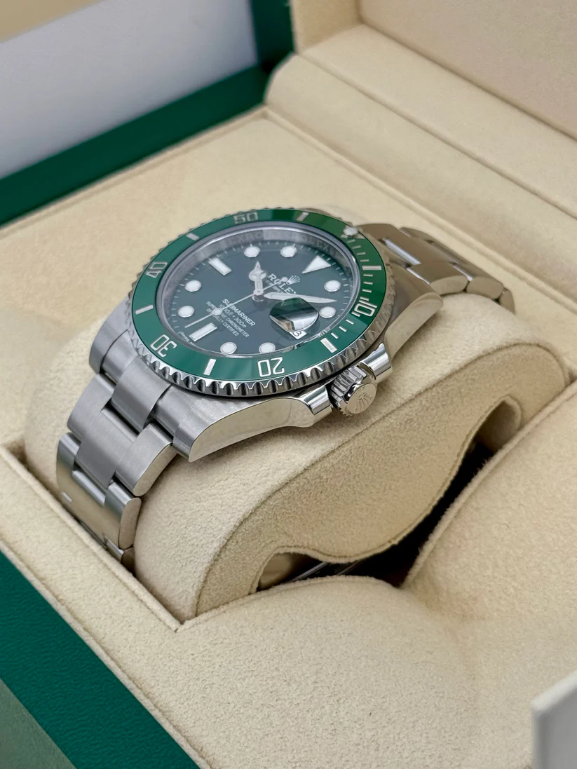 【Super Clone】Rolex Submariner Hulk 40mm Swiss Replica Watch| 116610LV Green Dial
