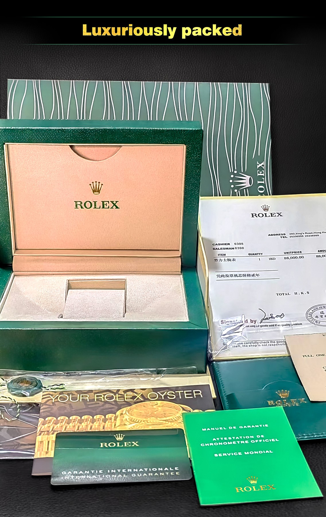 The Oyster Perpetual Lady-Datejust in Everose gold and Oystersteel features an olive-green diamond-set dial and a Jubilee bracelet. -m279381rbr-0007 28mm