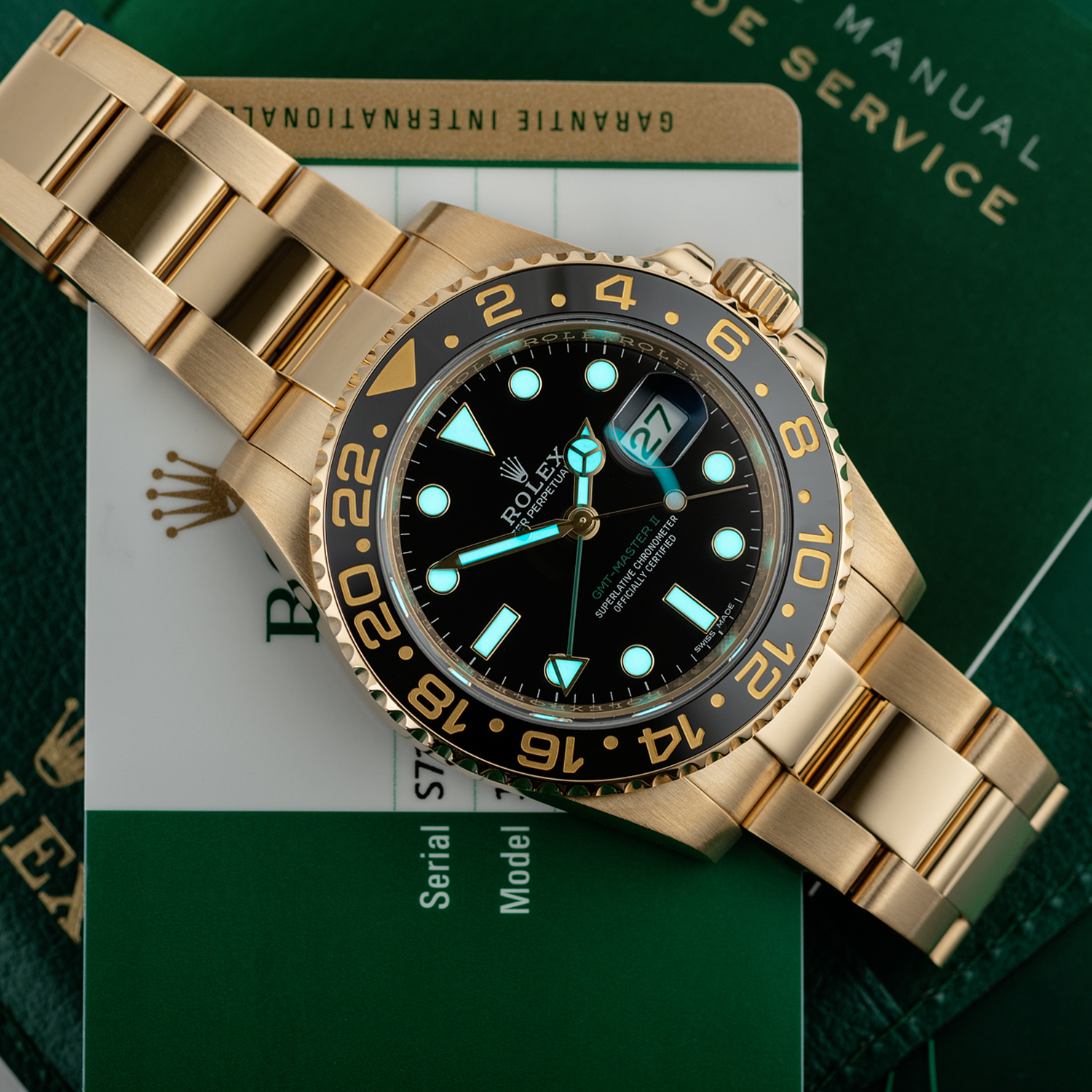 Rolex GMT-Master II 116718-LN-78208 Black Disc Watch