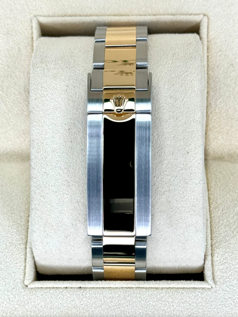 【Super Clone】Rolex Submariner Two-Tone Yellow Gold & Steel Rolesor - Blue Dial Ceramic Bezel (Ref# 116613LB)