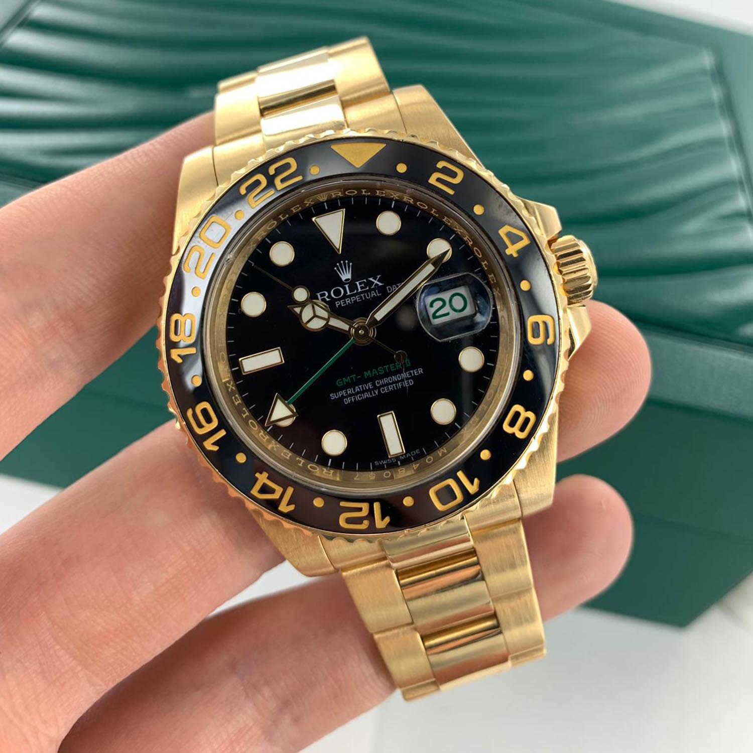 Rolex GMT-Master II 116718-LN-78208 Black Disc Watch
