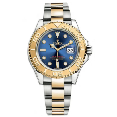 The Oyster Perpetual Yacht-Master Goldmix ( Gold & Blue Dial ) Stainless Steel 40mm