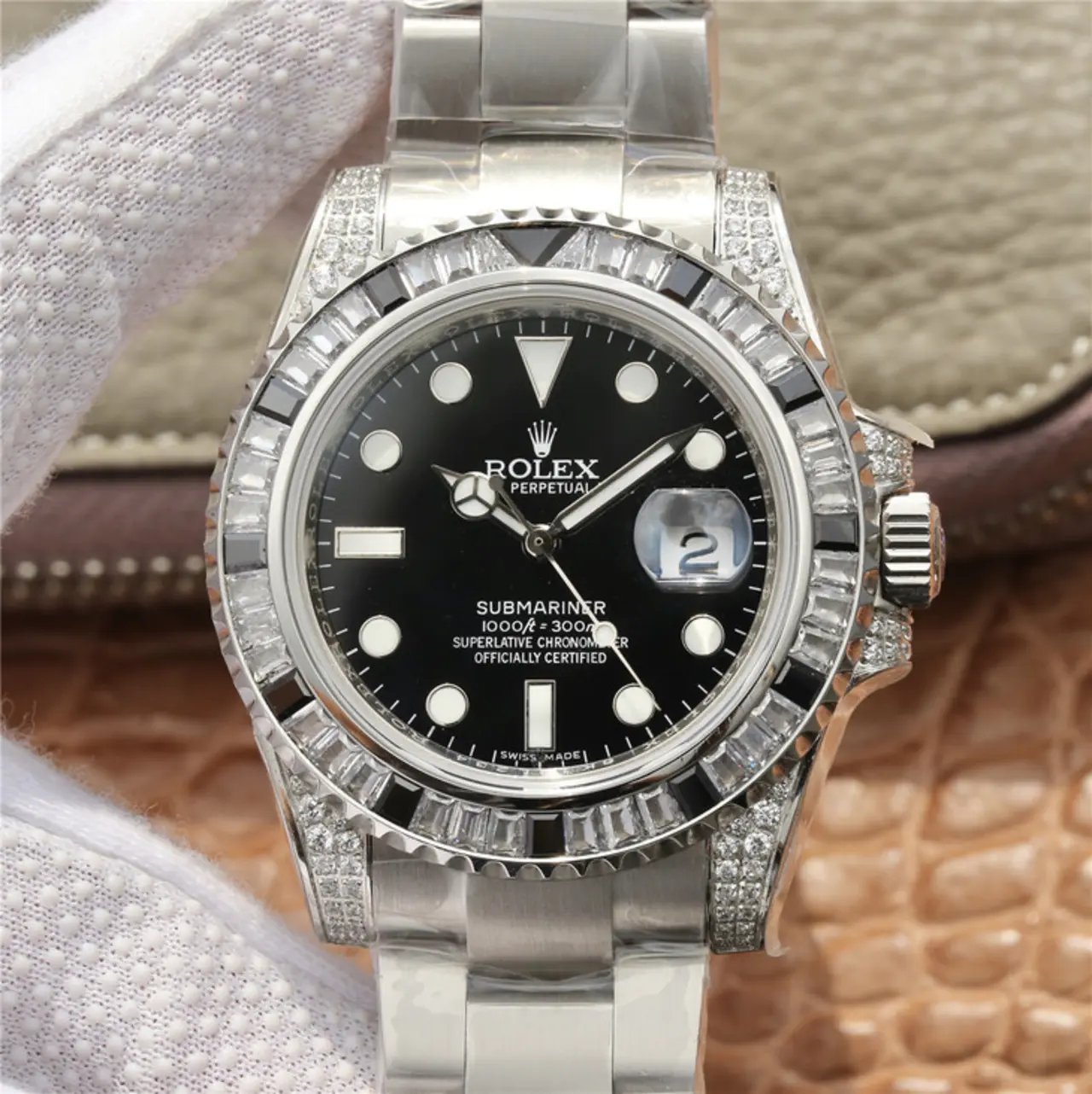 SUBMARINER BLACK DIAMOND 40mm