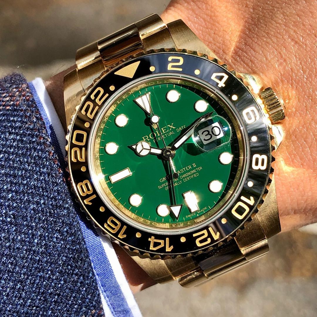 Rolex GMT-Master II 116718-LN-78208 Green Disc Watch