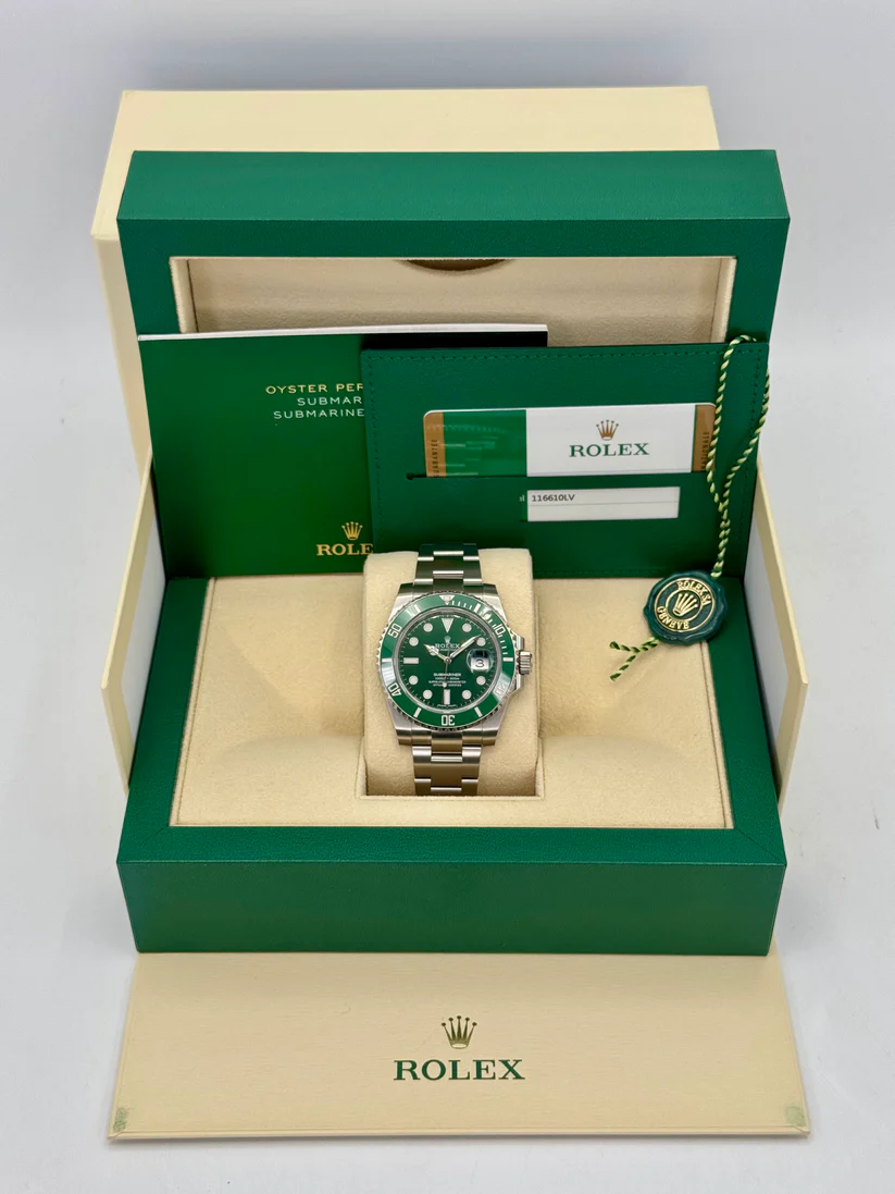 【Super Clone】Rolex Submariner Hulk 40mm Swiss Replica Watch| 116610LV Green Dial