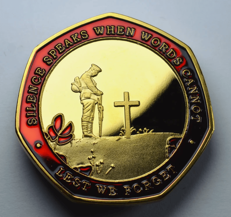 🔥Limited Edition - Red Poppy Heroes Commemorative Coins🪙