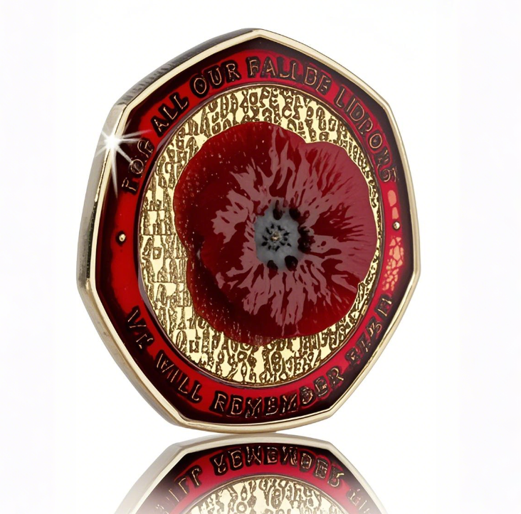 🔥Limited Edition - Red Poppy Heroes Commemorative Coins🪙