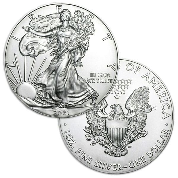 2021 American 1-Ounce Silver Eagle Brilliant Uncirculated
