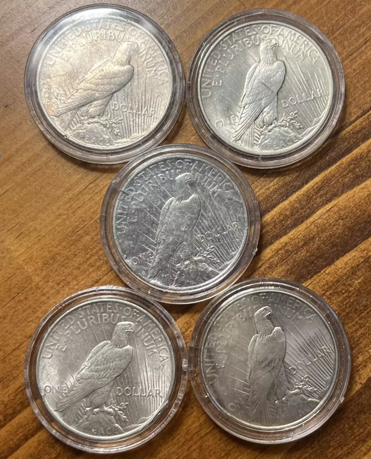💥Last 15 sets‼️🔥The Complete Collection of 1921~1935 Peace Silver Dollar 12Pcs