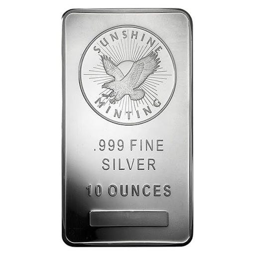 Last Day's Flash Sale!🔥Sunshine Mint 999 Silver Bar