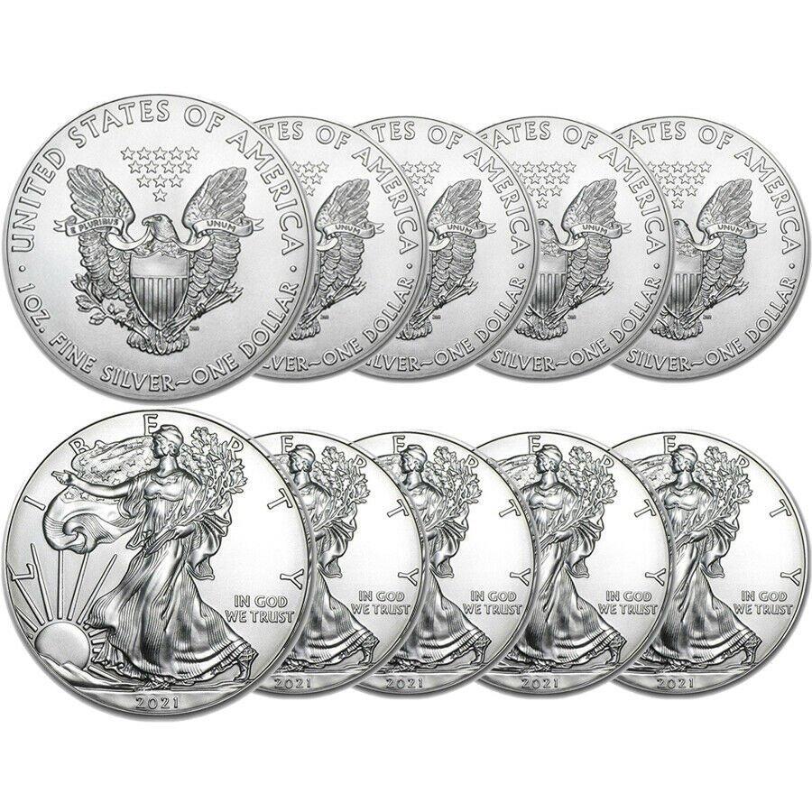 2021 1 oz American Silver Eagle BU (Today is only USD19.99)