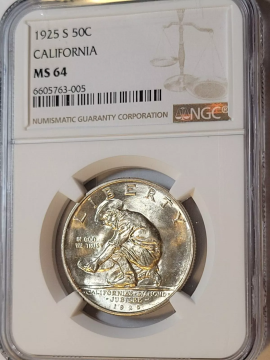 🔥FLASH SALE 70% OFF🔥 1925 S California Jubilee Half Dollar