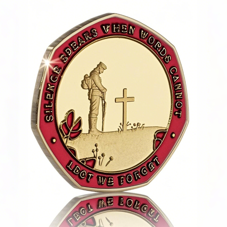 🔥Limited Edition - Red Poppy Heroes Commemorative Coins🪙