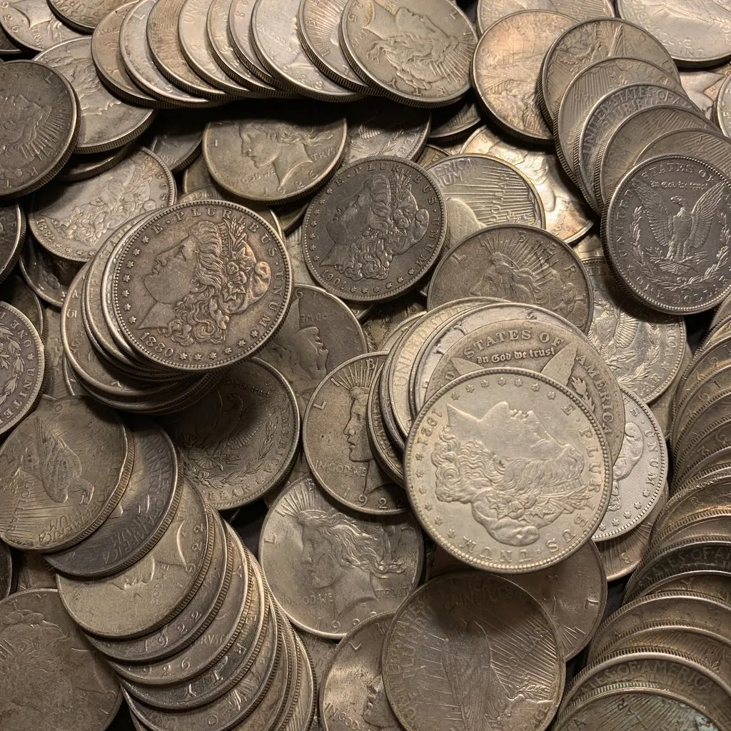 🔥Last 11 Sets!!! 👍【Complete Set】1878-1921 Morgan Silver Dollar 28PC