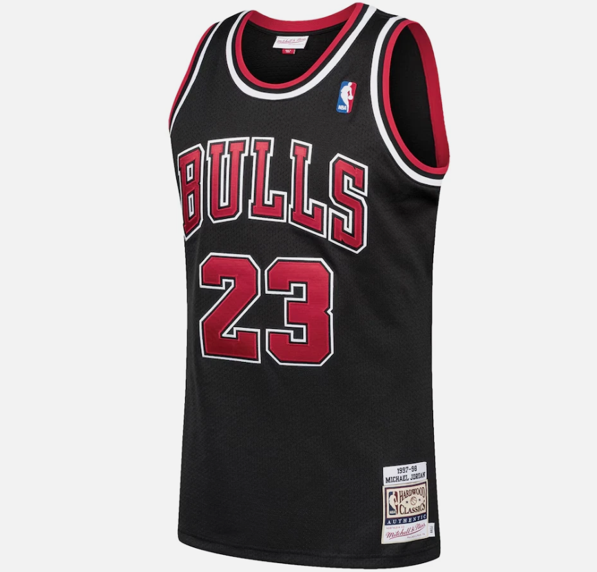 Unisex Chicago Bulls #23 Michael Jordan Black Classic Stitched NBA Basketball Jersey