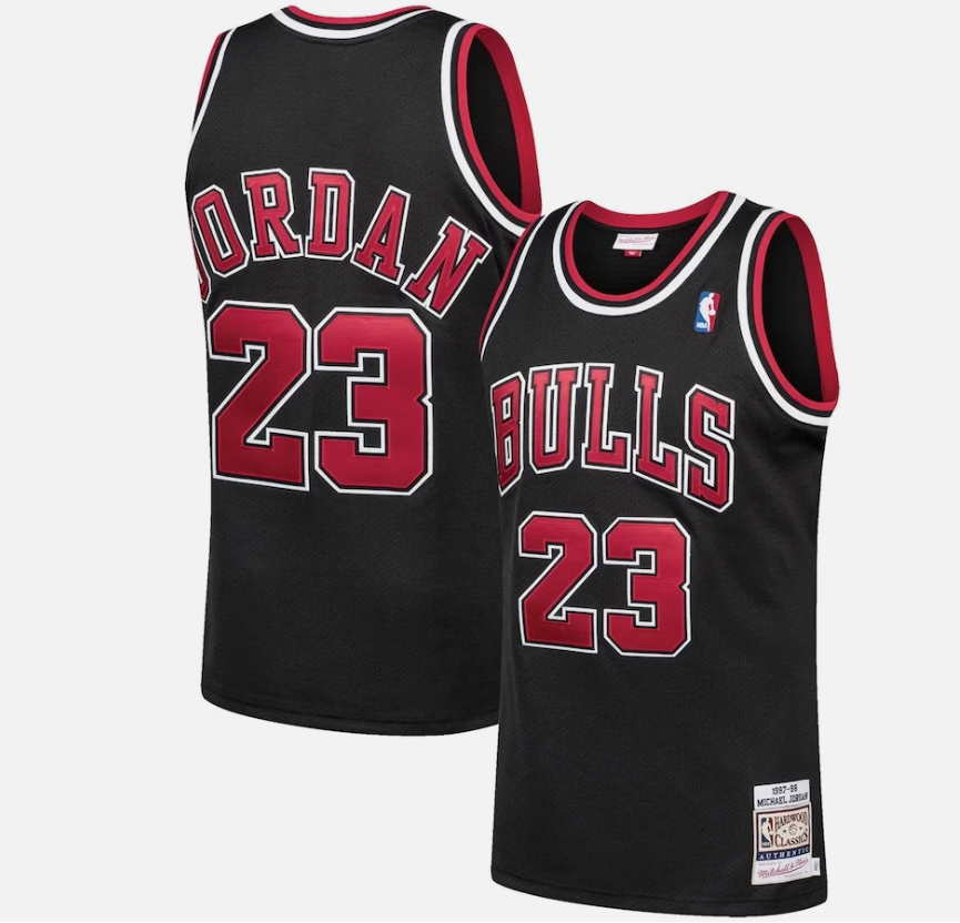 Unisex Chicago Bulls #23 Michael Jordan Black Classic Stitched NBA Basketball Jersey