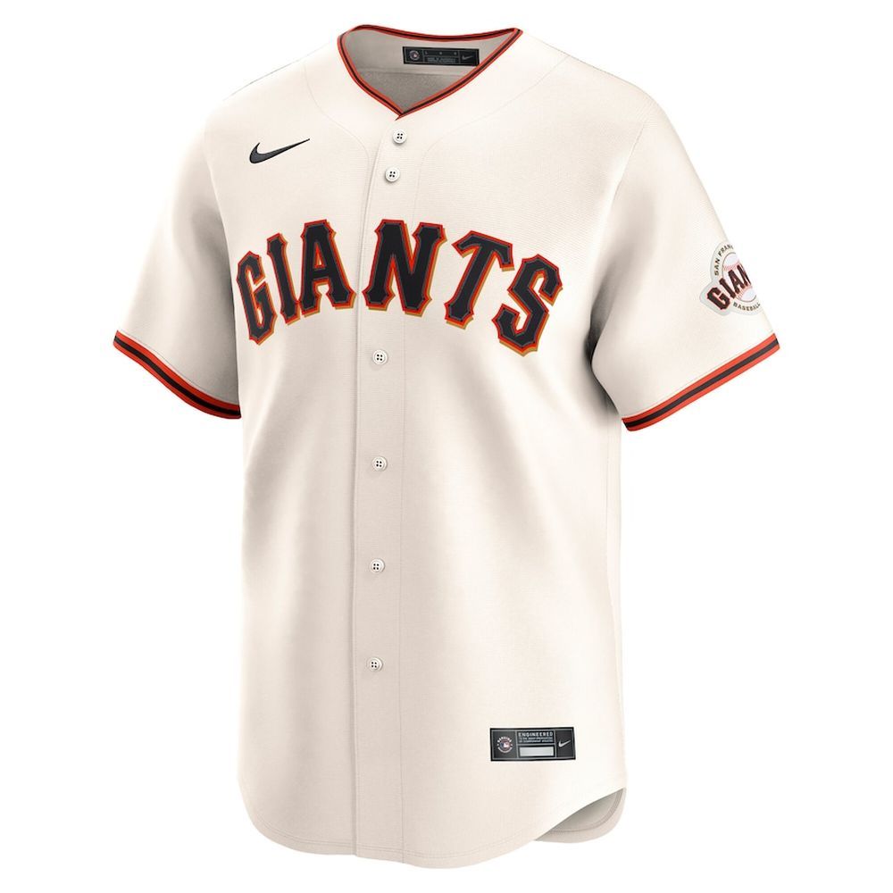 Men's San Francisco Giants #51 Jung Hoo Lee Nike Cream Home Limited Player Jersey