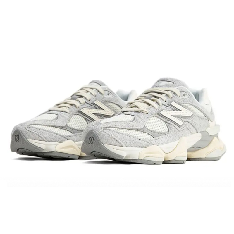 Unisex New Balance 9060 Gray White Sneakers Running Shoes Comfort U9060