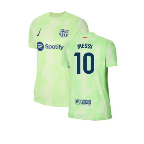 2024-2025 La Liga Barcelona Third Shirt Green Women
