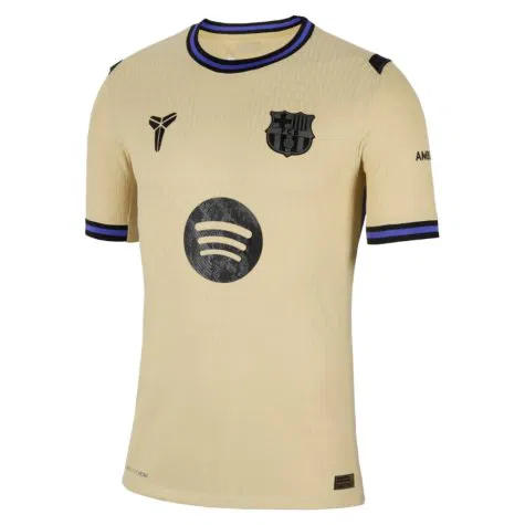 2025-2026 La Liga Barcelona Away Shirt Yellow Men