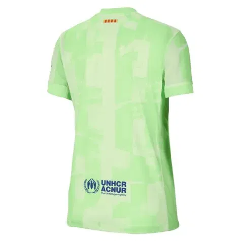 2024-2025 La Liga Barcelona Third Shirt Green Women