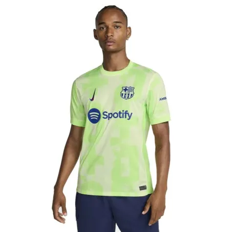 2024-2025 La Liga Barcelona Third Shirt Green Men