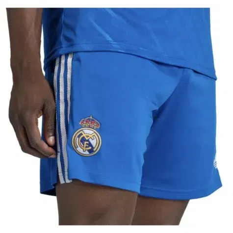 2025-2026 La Liga Real Madrid Third Shorts Blue (Men)