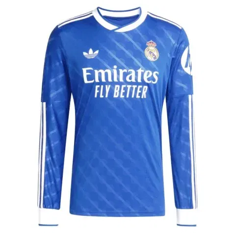 2025-2026 La Liga Real Madrid Long Sleeve Third Shirt (Men)
