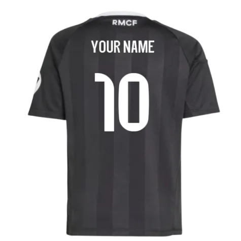 2025-2026 La Liga Real Madrid Third Goalkeeper Black Shirt (Men)