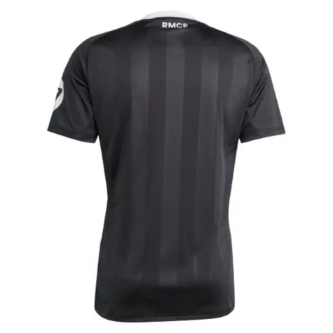 2025-2026 La Liga Real Madrid Third Goalkeeper Black Shirt (Men)