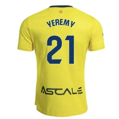 2025-2026 La Liga Villarreal Home Football Shirt （Men）