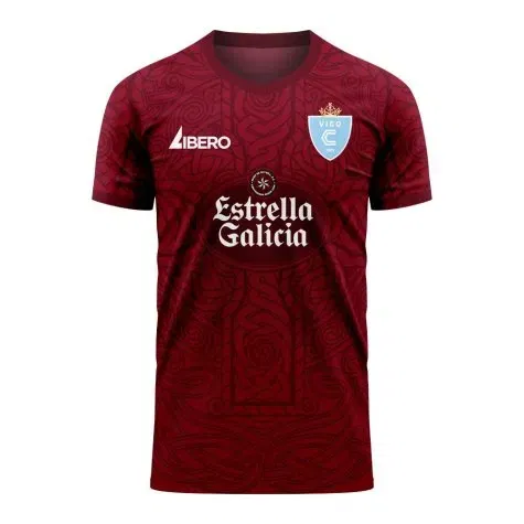 2025-2026 La Liga Celta Vigo Away Football Shirt Red (Women)