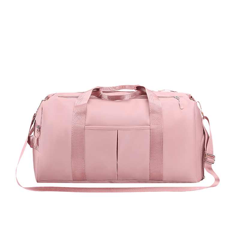 Personalized Waterproof Duffel Bag, Embroidered Sports Gym Bag, Workout Bag For Sports Travel & Weekend Getaway