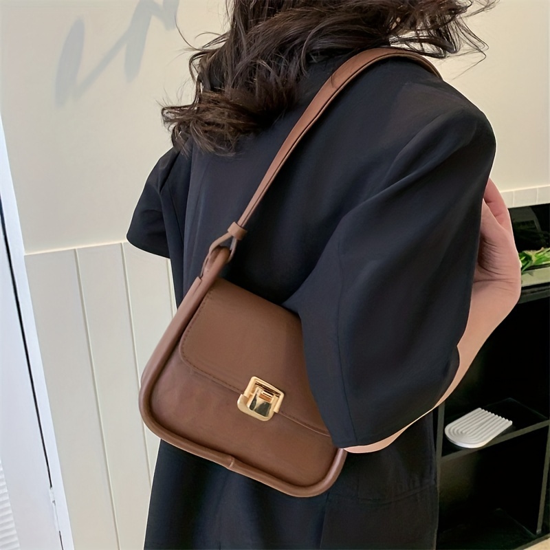 Argyle Embossed Crossbody Bag, Small Square Shoulder Bag, PU Leather Flap Purse For Women