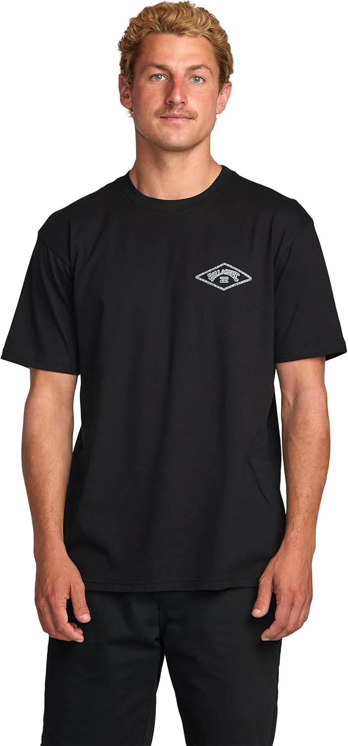 Billabong Men's Diamond Arch Premium Tee Soft Cotton Short Sleeve T-Shirt (S-XXL)
