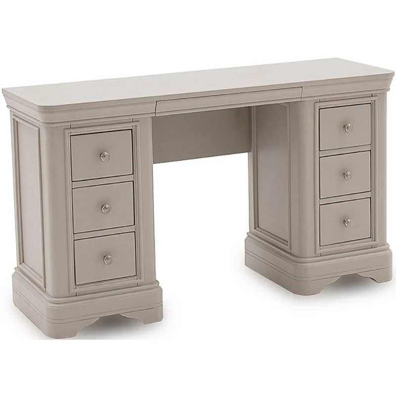 Mabel Taupe Painted Dressing Table - Out Of Stock ETA 15/1/2024