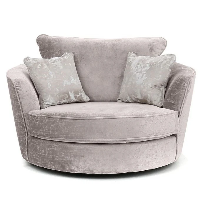 Vesper Fabric Swivel Chair - Choice Of Fabrics