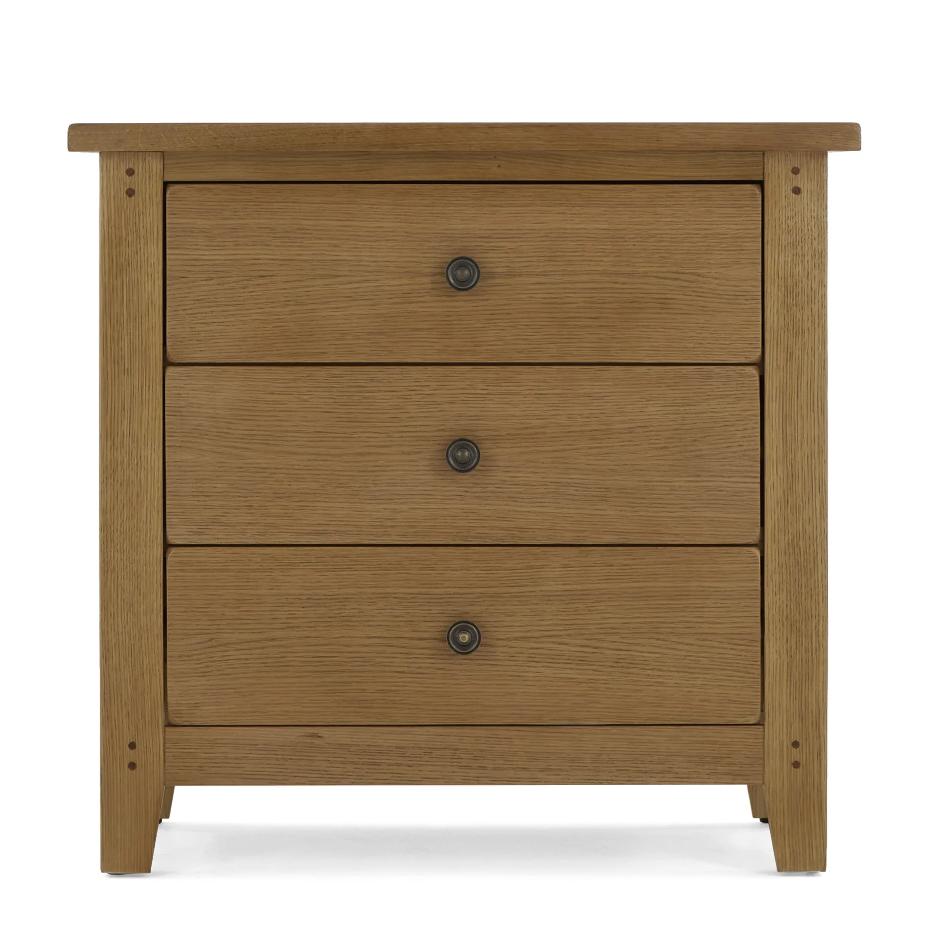 Barnham Oak 3 Drawer Chest Of Drawers