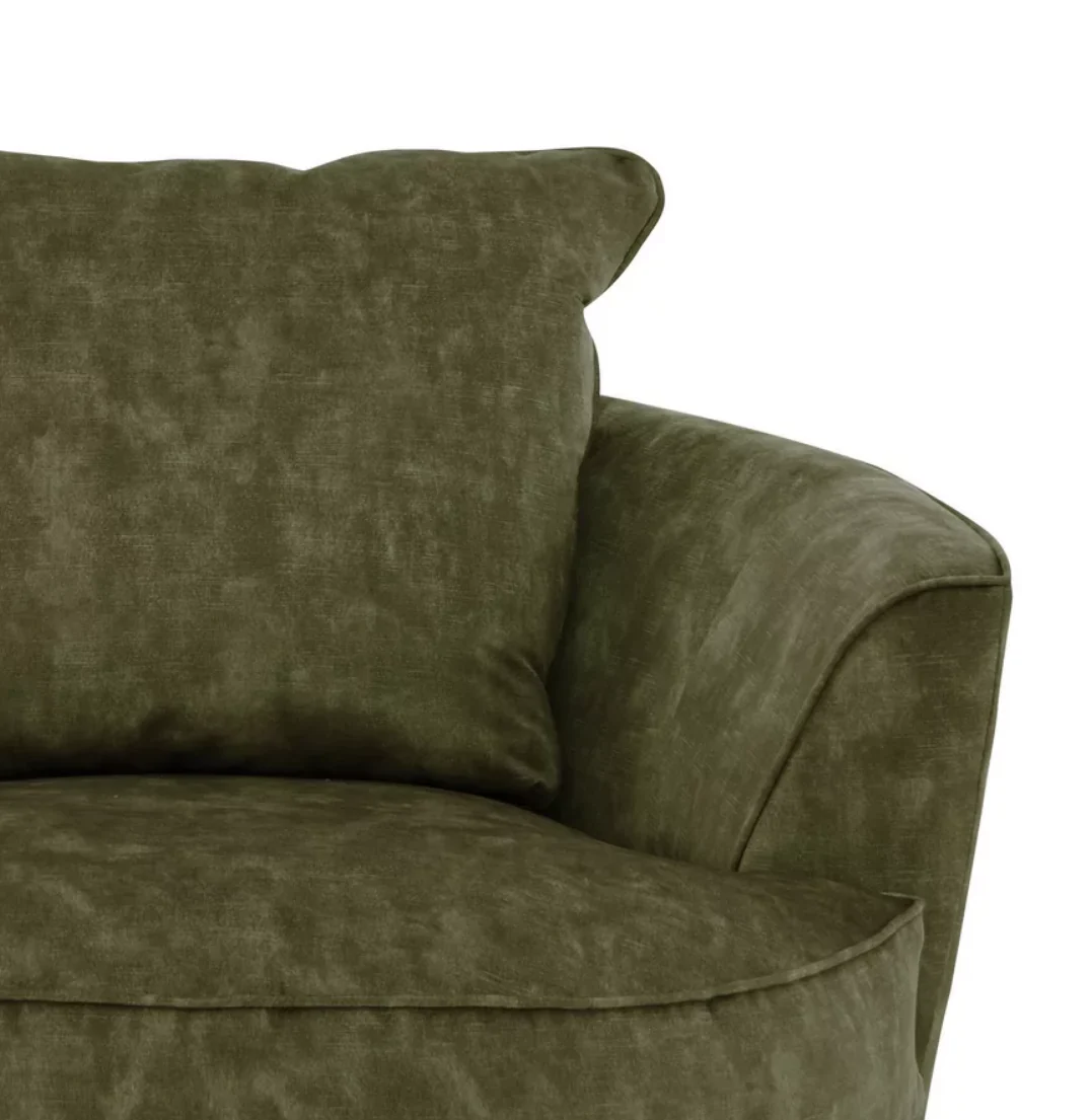 Sublime Olive Swivel Chair