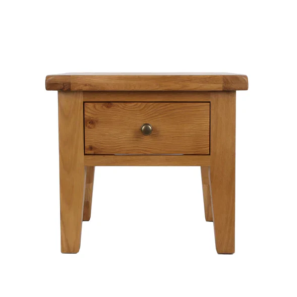Torino Country Solid Oak 1 Drawer Lamp Table