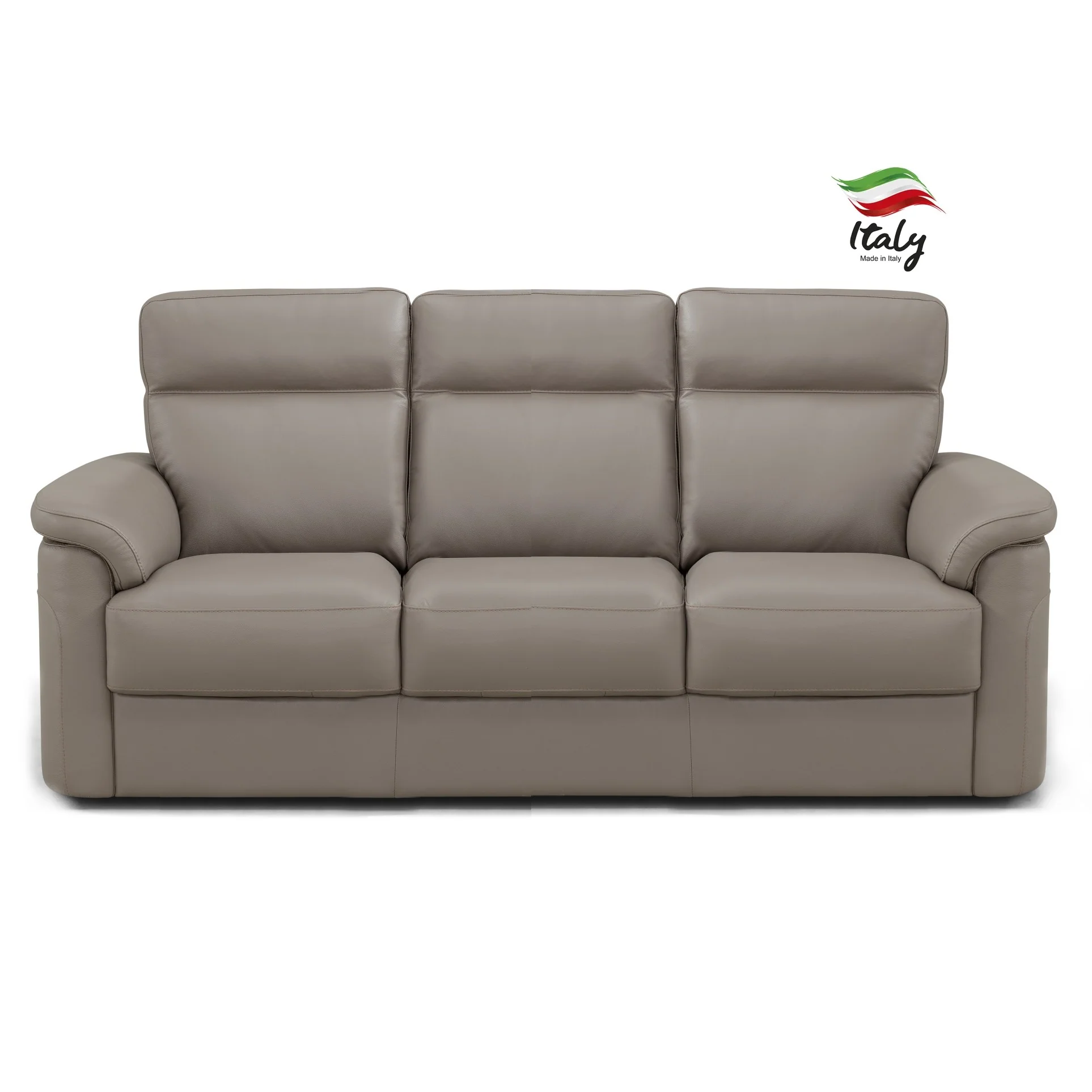 Argenta Italian Leather Sofa Collection - Standard Sofa Or Power Recliner