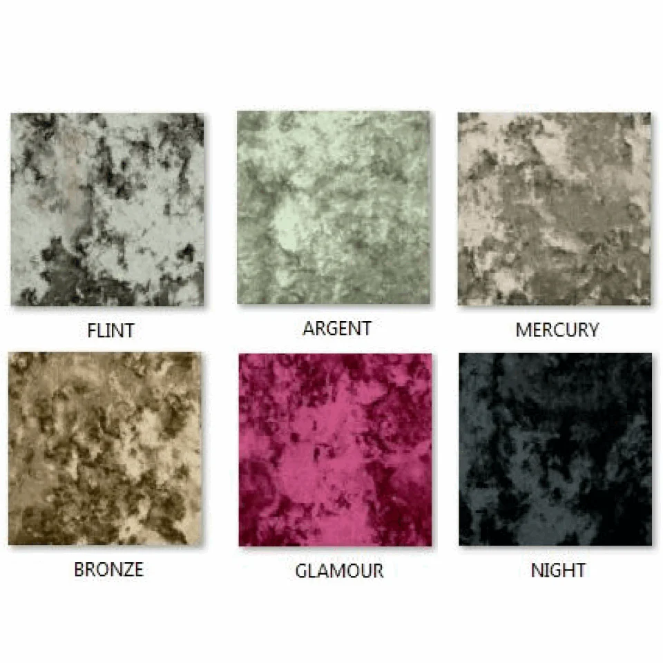 Alexa Lustro Velvet Corner Sofa - Choice Of Colours