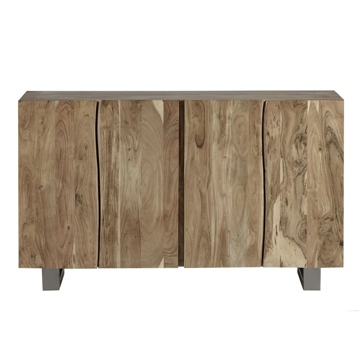 Prague Live Edge 4 Door Large Sideboard